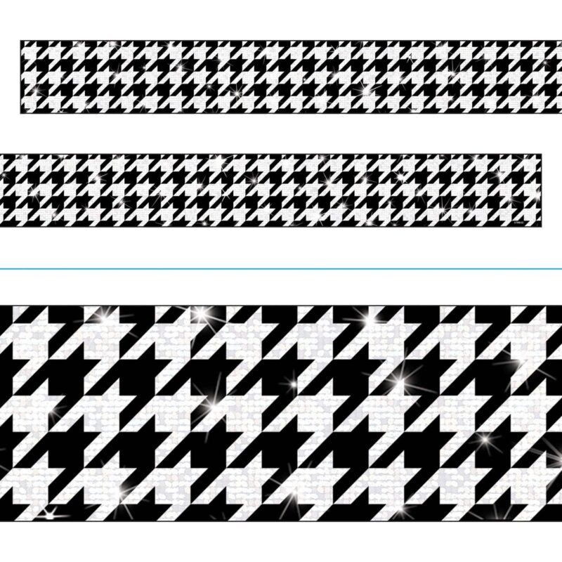 Houndstooth sparkle plus bolder borders®