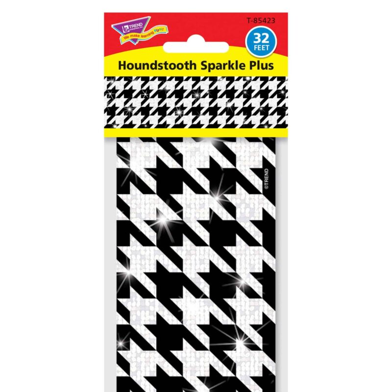 Houndstooth sparkle plus bolder borders®
