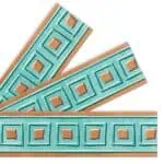 I ♥ Metal Copper Squares Bolder Borders®