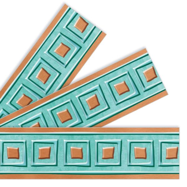 I ♥ Metal Copper Squares Bolder Borders®