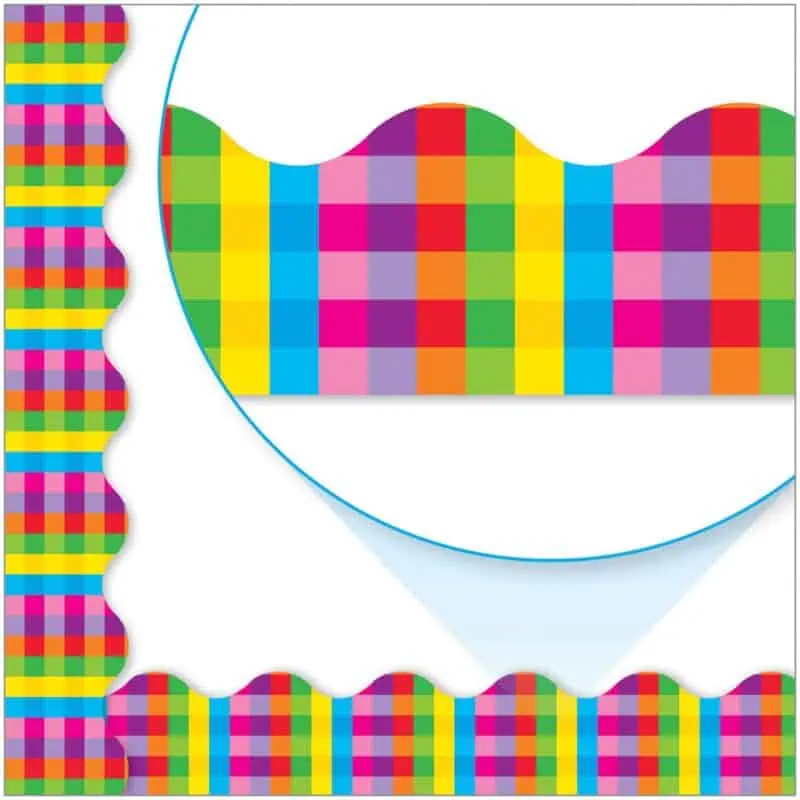 Rainbow Plaid Terrific Trimmers®