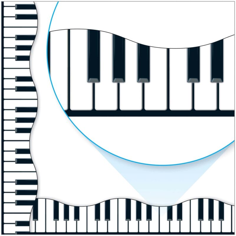 Musical keyboard terrific trimmers®