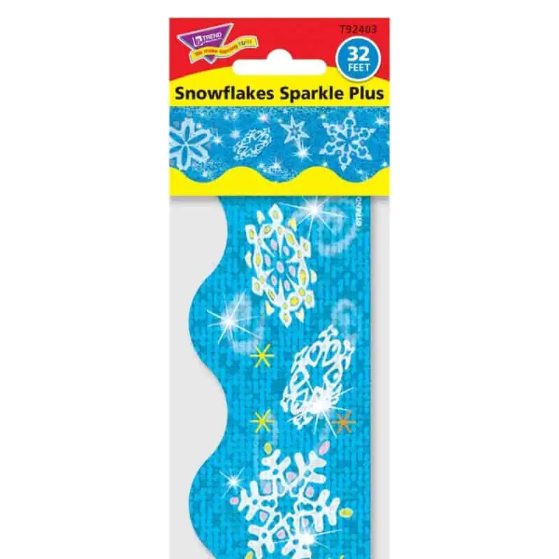 Snowflakes Sparkle Plus Terrific Trimmers®