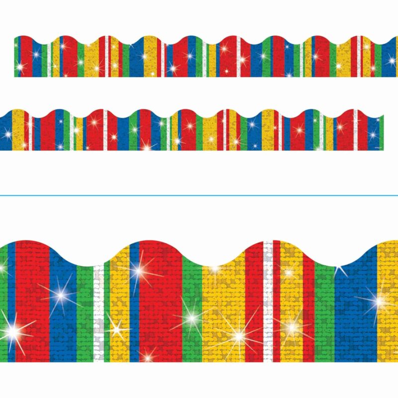 Stripe-tacular candy sparkle plus terrific trimmers®