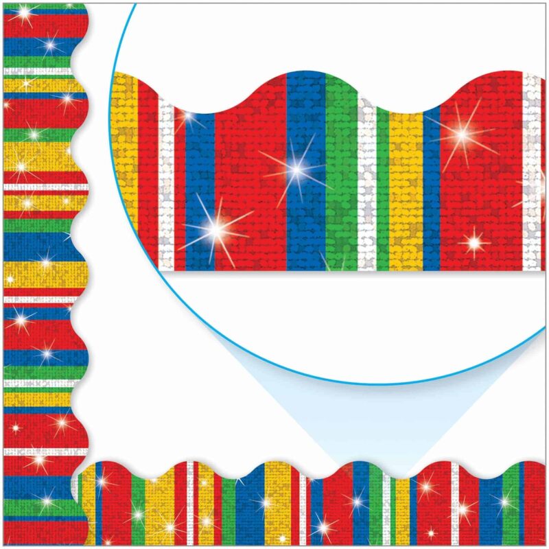 Stripe-tacular candy sparkle plus terrific trimmers®