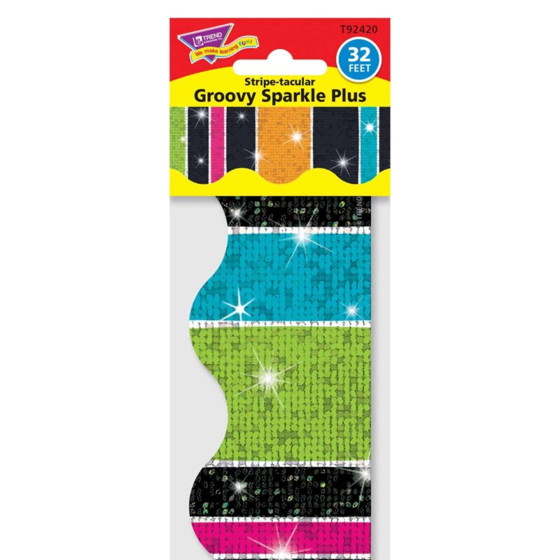 Stripe-tacular groovy sparkle plus terrific trimmers®