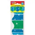 Stripe Cool Blue Sparkle Plus Terrific Trimmers®