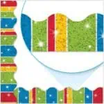 Stripe Cheerful Sparkle Plus Terrific Trimmers®