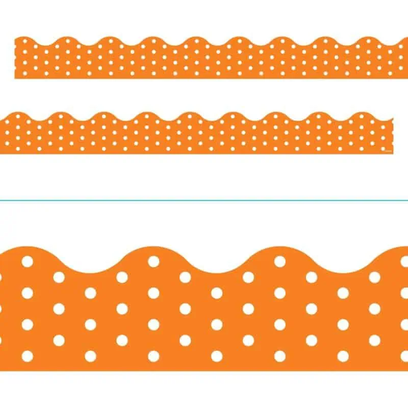Polka Dots Orange Terrific Trimmers®