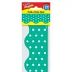 Polka Dots Teal Terrific Trimmers®