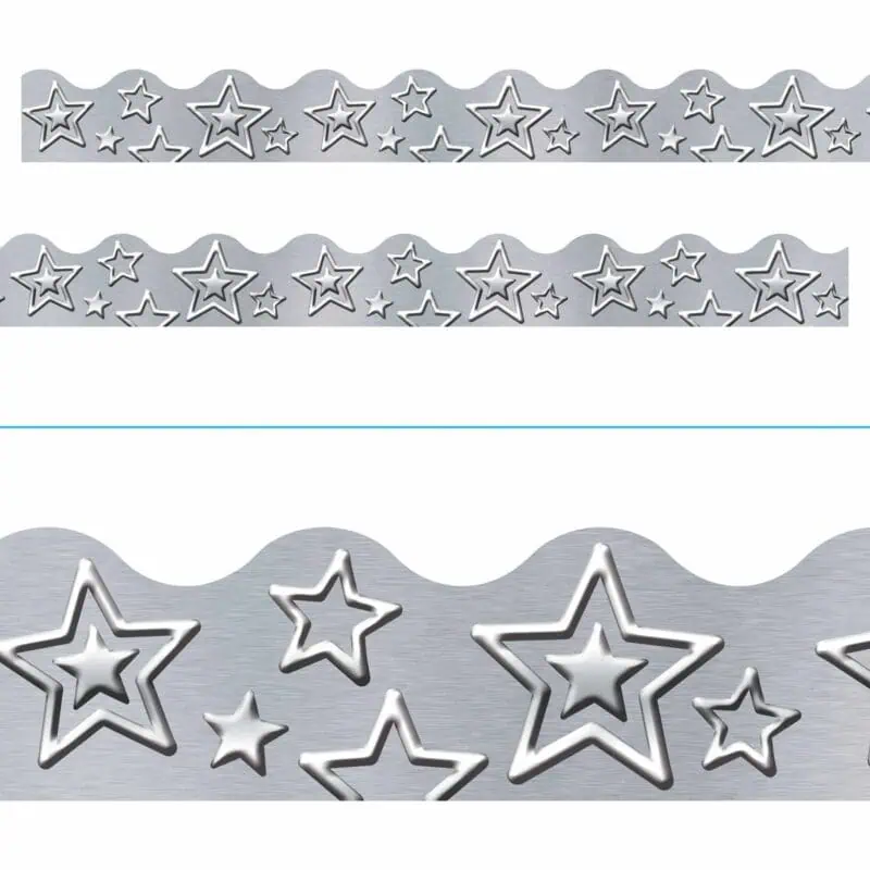 I ♥ Metal Silver Stars Terrific Trimmers®