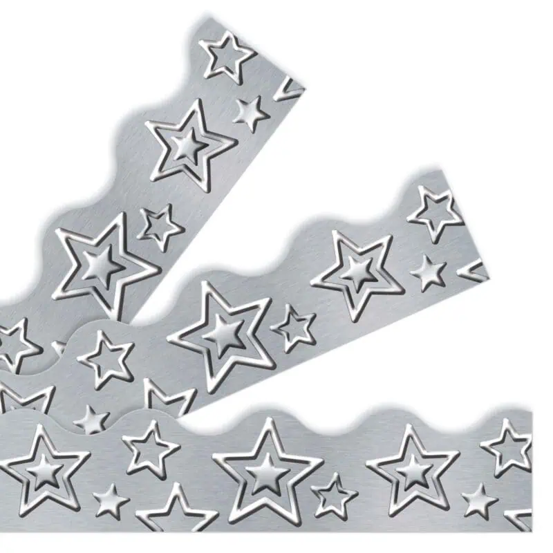 I ♥ Metal Silver Stars Terrific Trimmers®