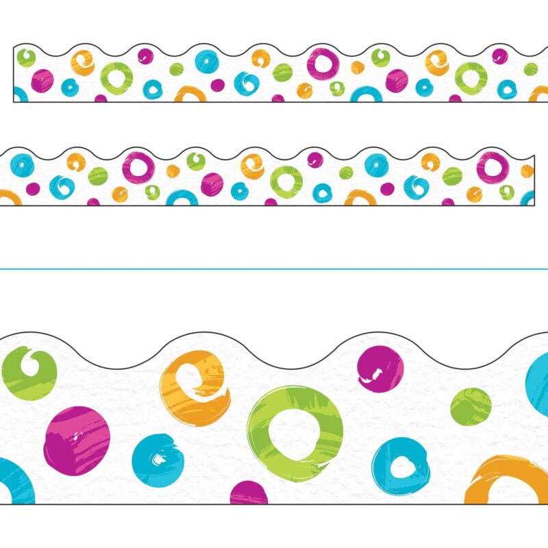 Color harmony swirl dots terrific trimmers®
