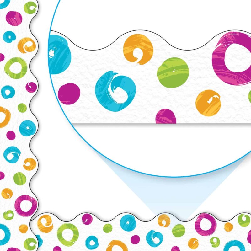 Color harmony swirl dots terrific trimmers®