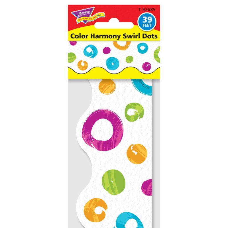 Color harmony swirl dots terrific trimmers®