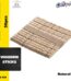 Natural saw tooth sticks - 50pcs