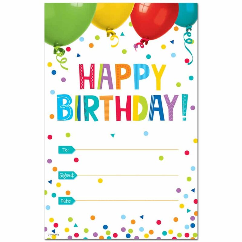 Happy birthday! Award ctp-1313