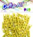 Yellow wooden peg - 36pcs