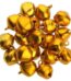 Gold aluminum bell 20pcs