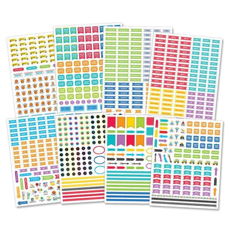 Lesson planner stickers ctp-6296