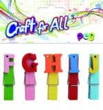 Wooden Letters Pegs 5pcs