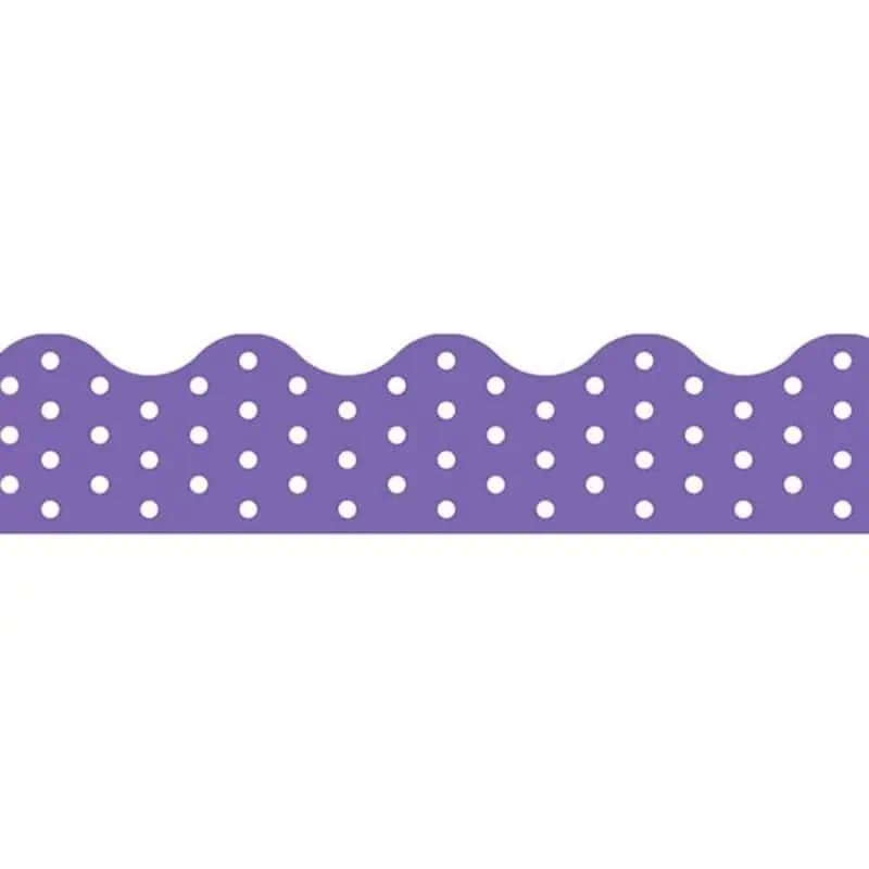 Polka Dots Purple Terrific Trimmers®