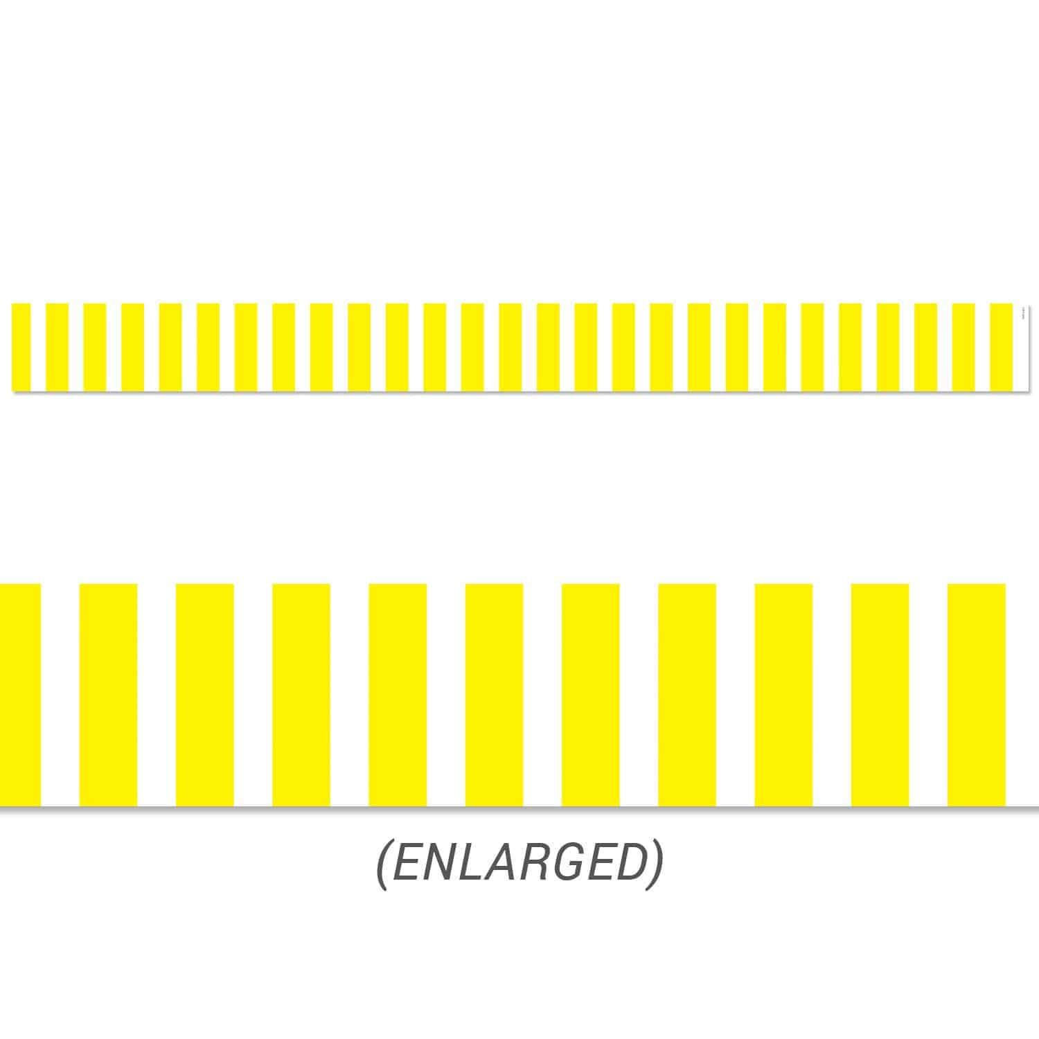 Yellow bold stripes border ctp-10073