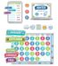 Emoji fun calendar set bulletin board ctp-2649