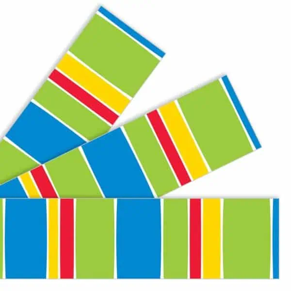 Stripe-tacular Cheerful Bolder Borders®