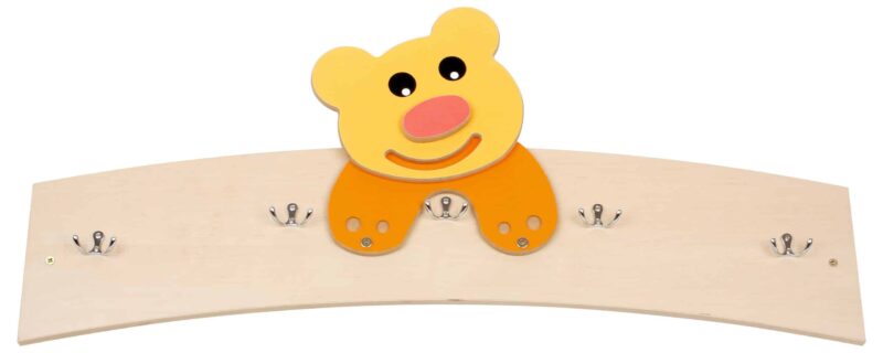 Teddy bear  wall hanger - 5 hangers