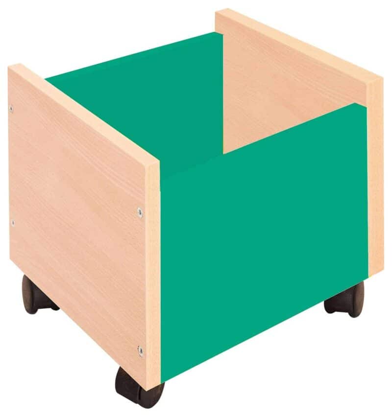 Container on wheels green