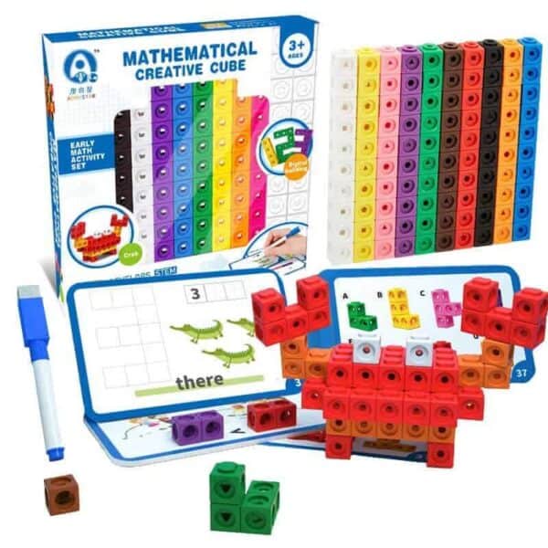 Mathlink Mathematical Creative Cube Activity Set 117pcs