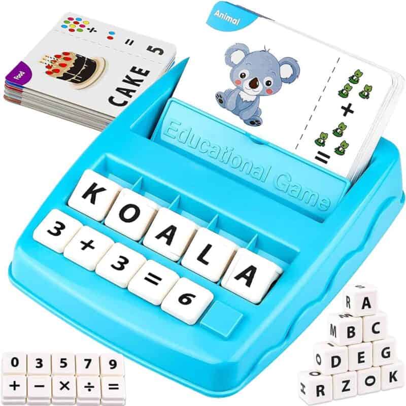 Word and maths learning 32 cards