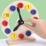 Educational Wooden clock
