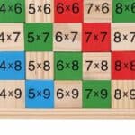 Wooden math Educational set