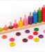 Learning wooden calculate beads