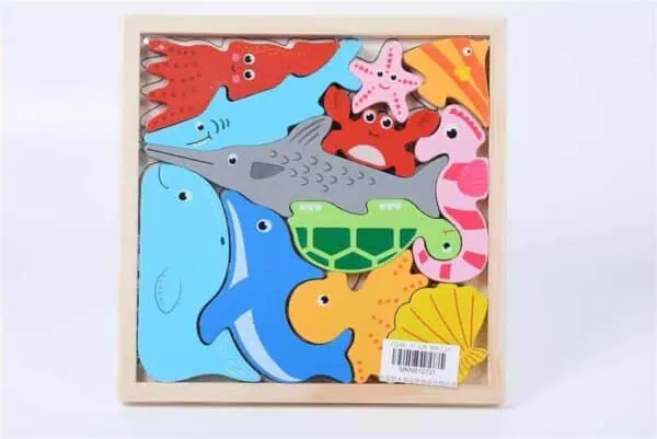 Marine Animals learning Blocks