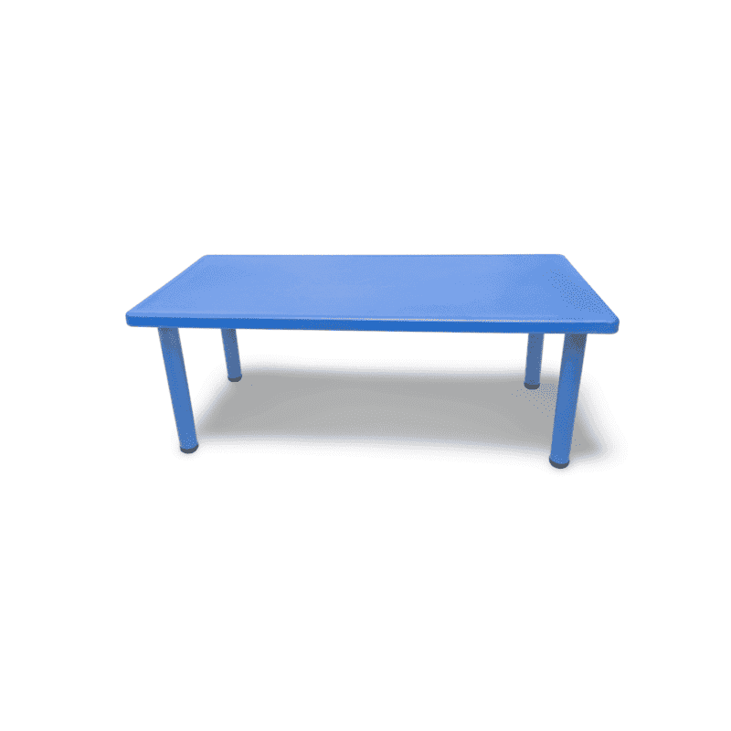 Plastic rectangle table for classroom 120x60cm