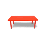 Plastic Rectangle table for classroom 120x60cm