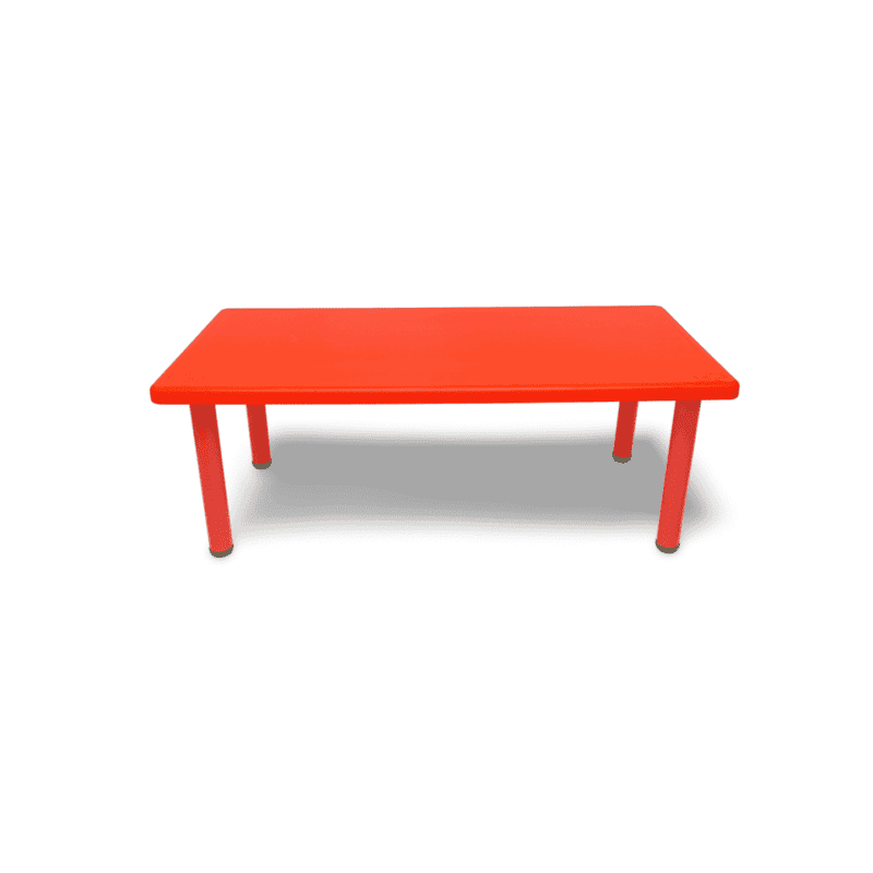 Plastic rectangle table for classroom 120x60cm