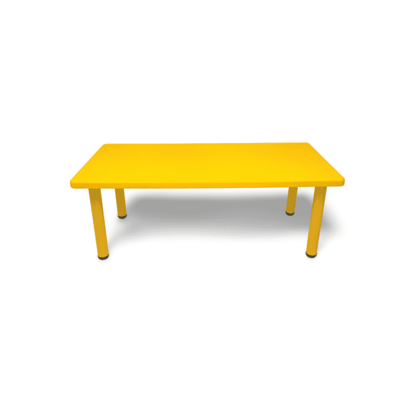 Plastic rectangle table for classroom 120x60cm
