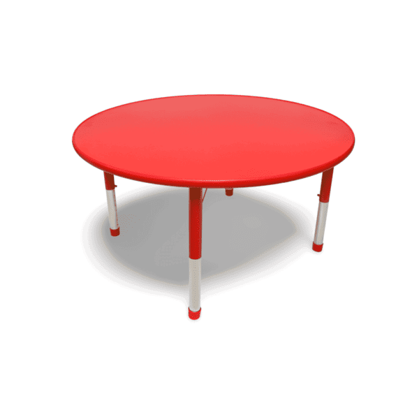 Wodeen Adjustable round Table 122cm - Red