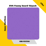 EVA Foamy board  12/pack 2mm 50x70cm - Lilac