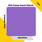 EVA Foamy board  12/pack 2mm 50x70cm - Lilac