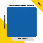 EVA Foamy board  12/pack 2mm 50x70cm - Blue