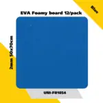 EVA Foamy board  12/pack 2mm 50x70cm - Blue