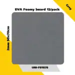 EVA Foamy board  12/pack 2mm 50x70cm - Grey