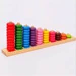 Learning Wooden calculate beads