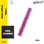 Pipe Cleaner - 0.6cm x 30cm x 48pcs - Lilac