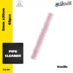 Pipe Cleaner - 0.6cm x 30cm x 48pcs - vanille